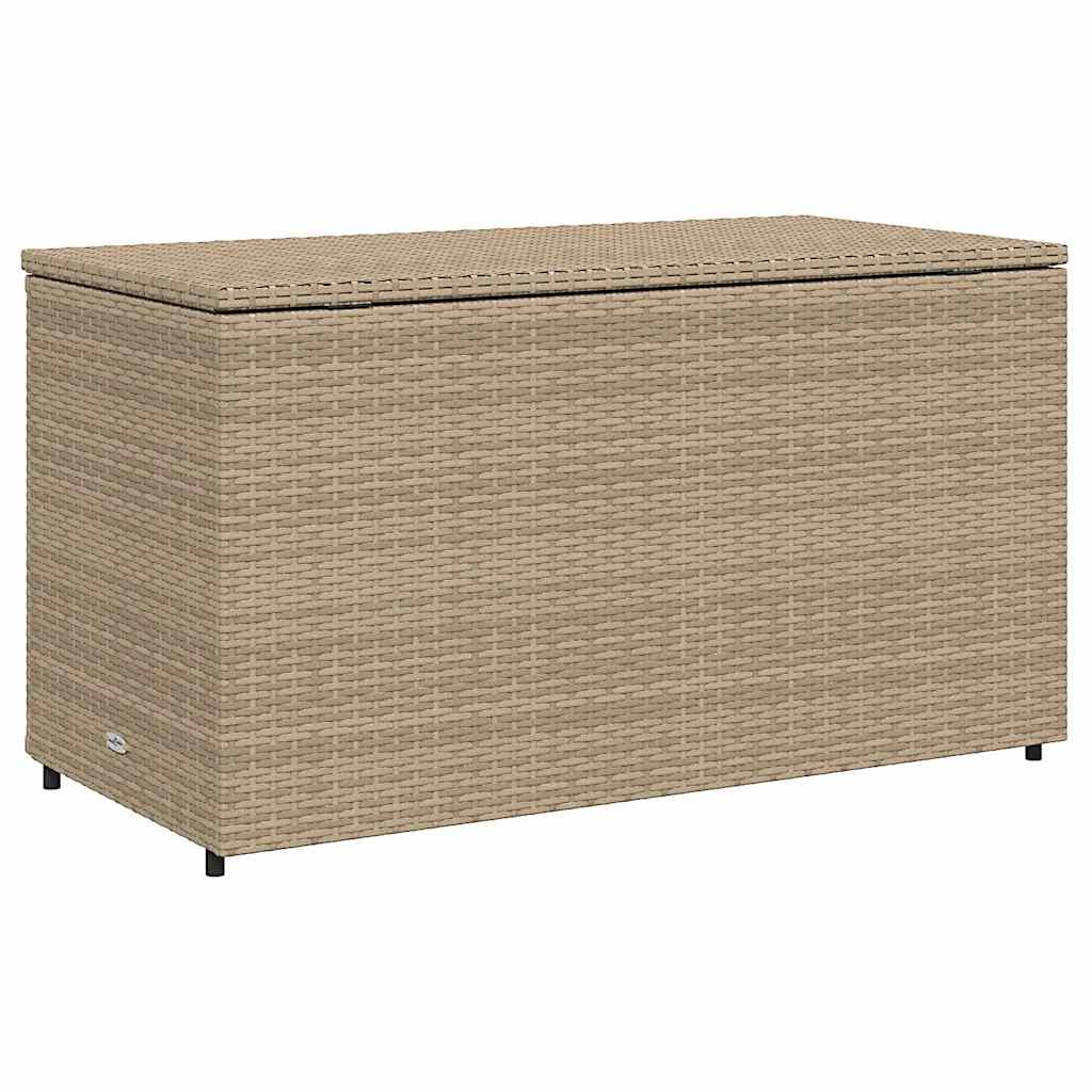 Tuinkast 110x55x60,5 cm poly rattan beige is nu te koop bij PeponiXL, paradijselijk wonen!