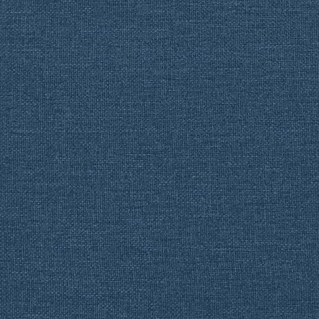 Bedframe met hoofdeinde "Dover" 80x200 cm stof blauw is nu te koop bij PeponiXL, paradijselijk wonen!