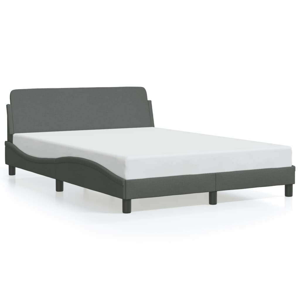 Bedframe "Dover" 120x200 cm stof donkergrijs is nu te koop bij PeponiXL, paradijselijk wonen!