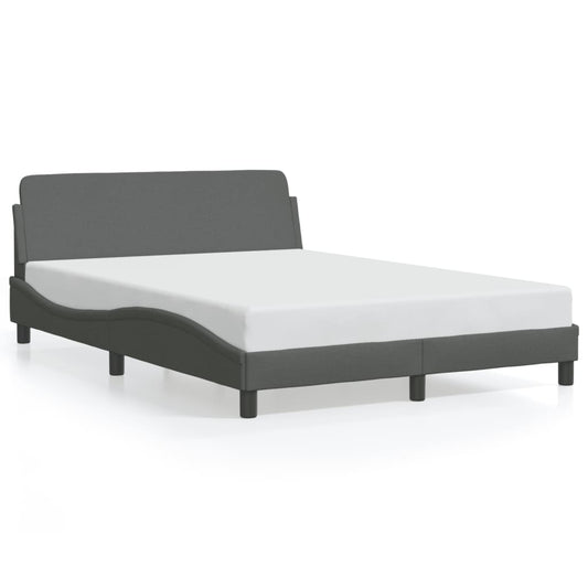 Bedframe "Dover" 120x200 cm stof donkergrijs is nu te koop bij PeponiXL, paradijselijk wonen!