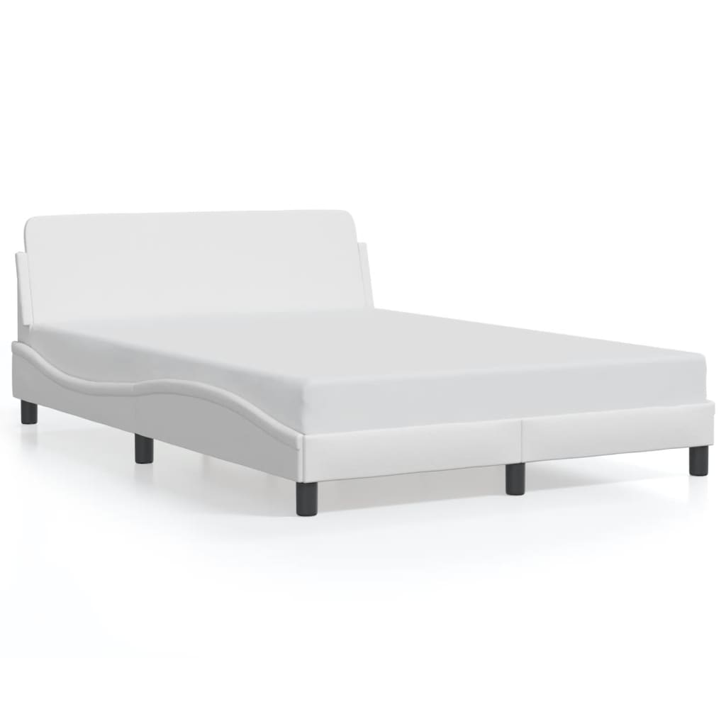 Bedframe "Dover" kunstleer wit 120x200 cm is nu te koop bij PeponiXL, paradijselijk wonen!