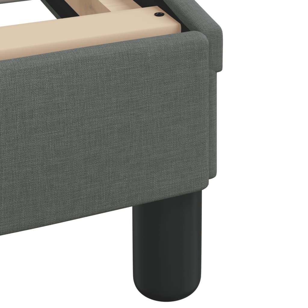 Bedframe "Dover" stof donkergrijs 160x200 cm is nu te koop bij PeponiXL, paradijselijk wonen!