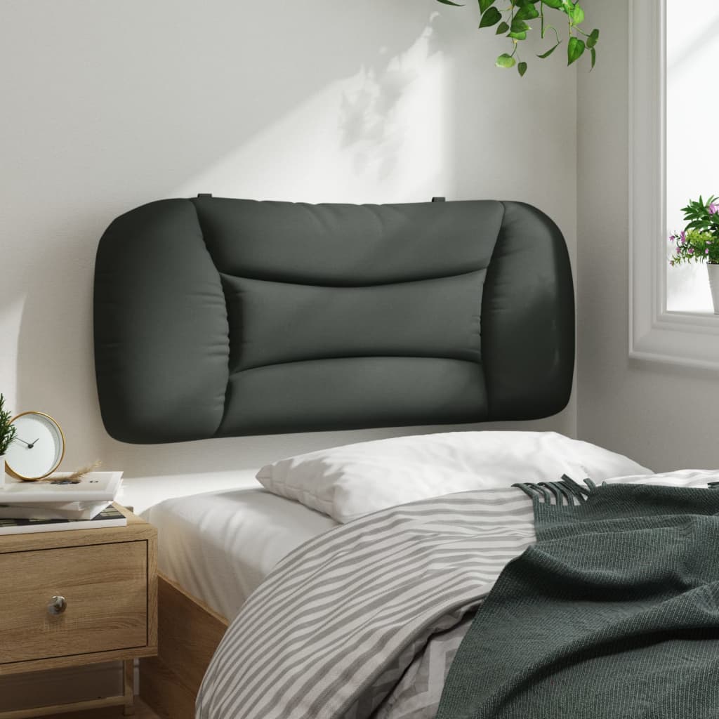 Hoofdbordkussen "Hvar" 80 cm stof donkergrijs is nu te koop bij PeponiXL, paradijselijk wonen!