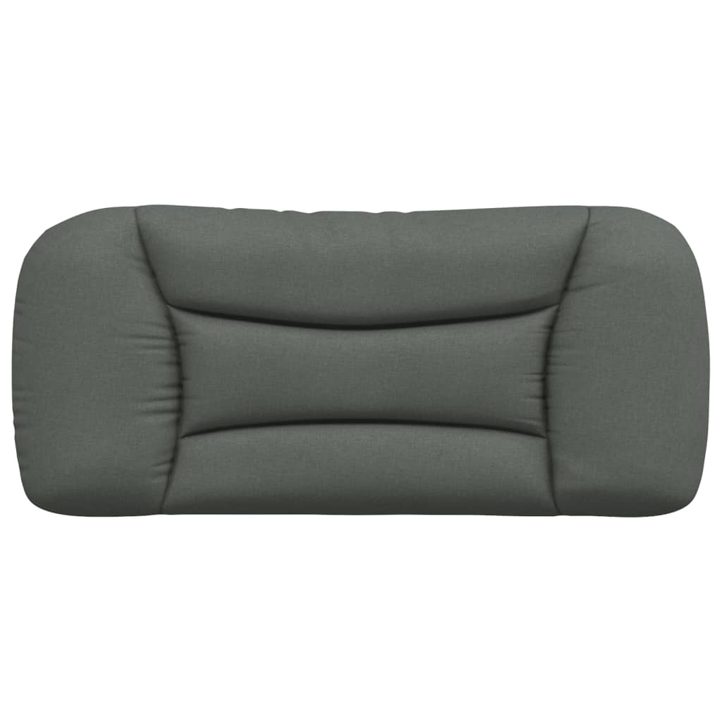 Hoofdbordkussen "Hvar" 80 cm stof donkergrijs is nu te koop bij PeponiXL, paradijselijk wonen!