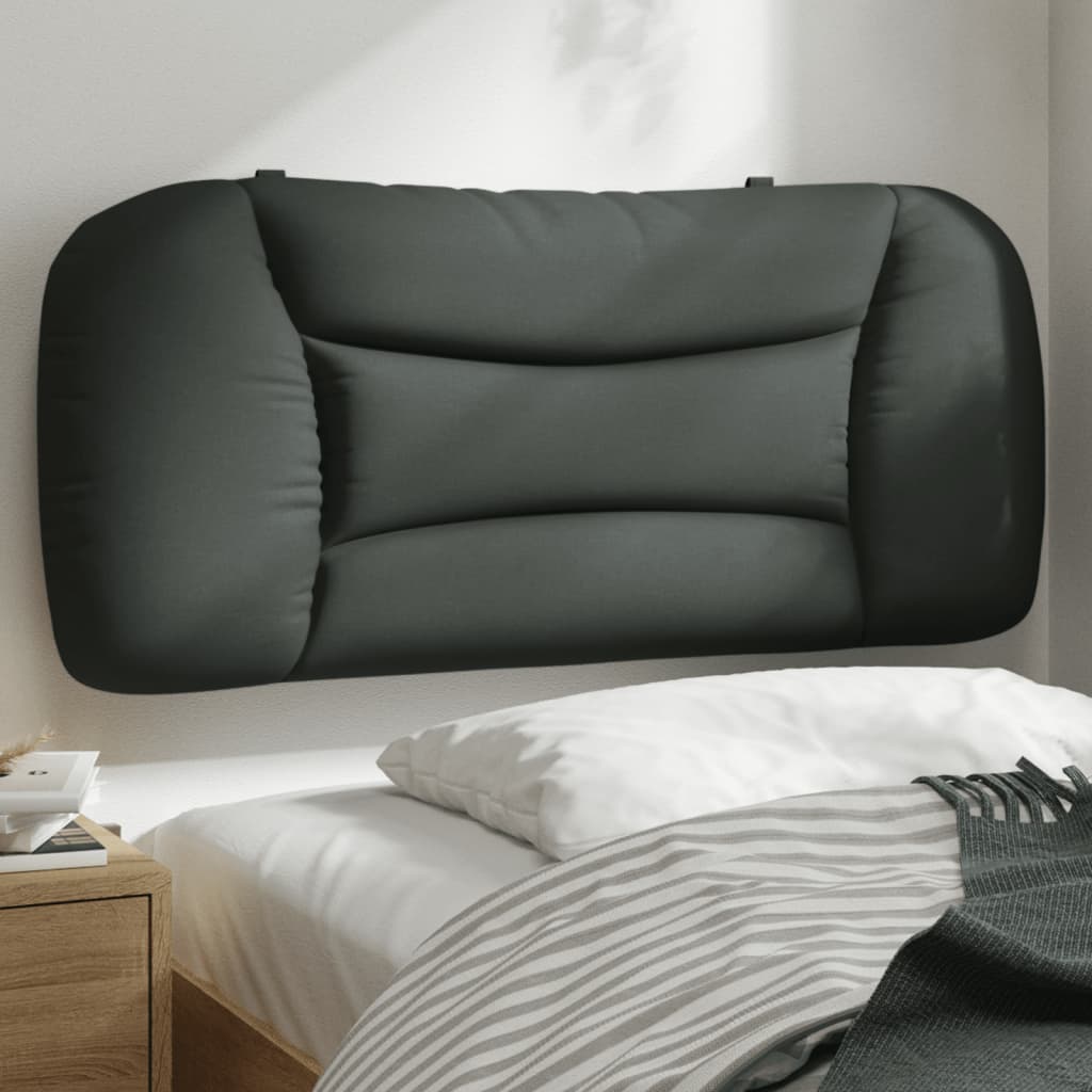 Hoofdbordkussen "Hvar" 80 cm stof donkergrijs is nu te koop bij PeponiXL, paradijselijk wonen!