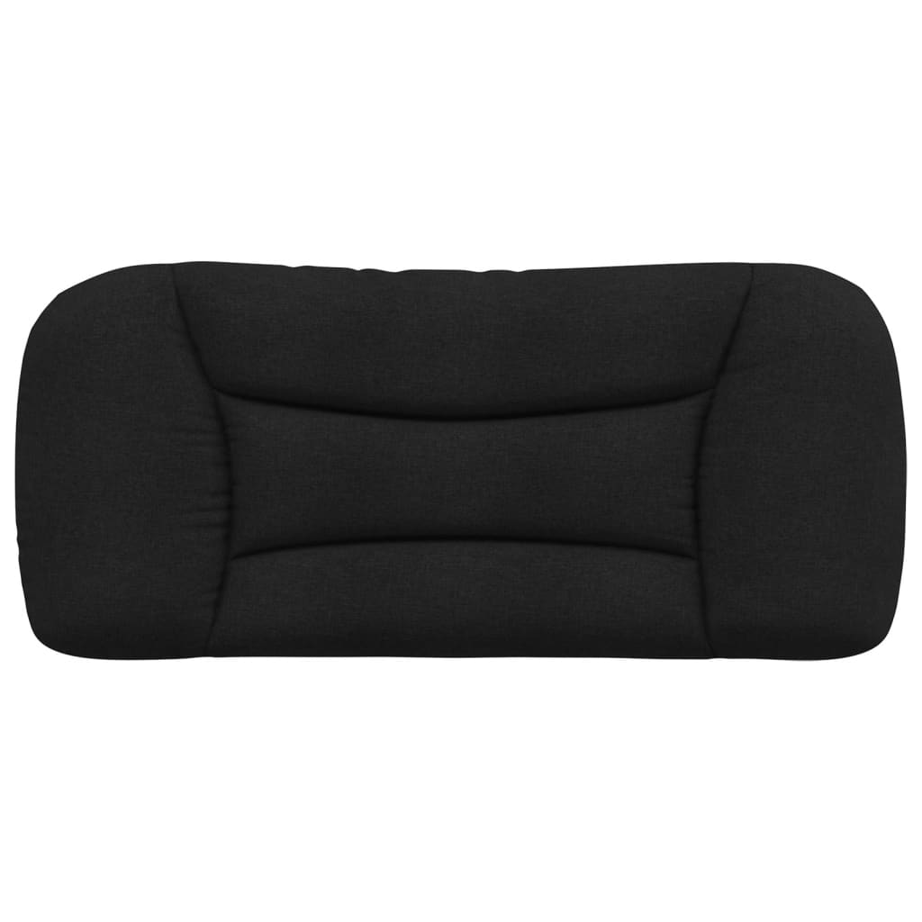 Hoofdbordkussen "Hvar" 80 cm stof zwart is nu te koop bij PeponiXL, paradijselijk wonen!