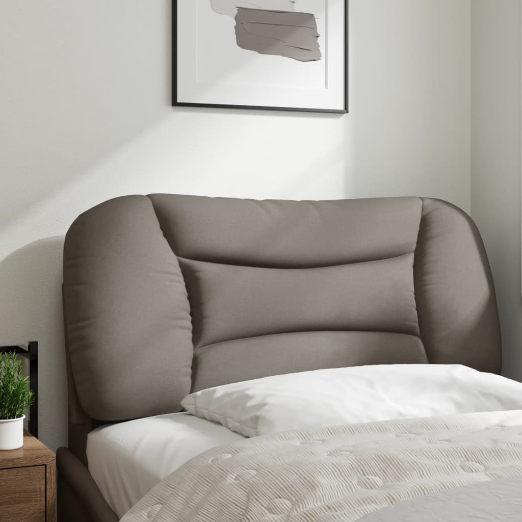 Hoofdbordkussen "Hvar" 80 cm stof taupe is nu te koop bij PeponiXL, paradijselijk wonen!