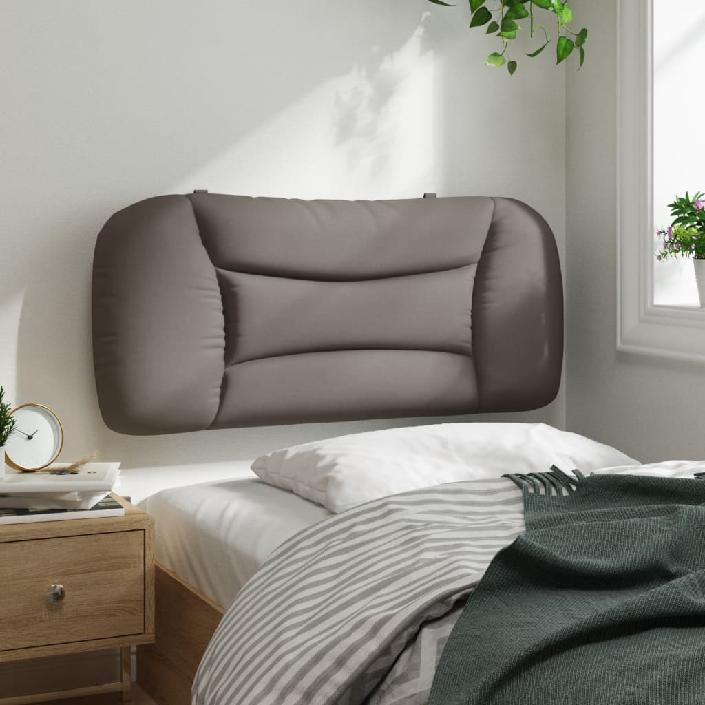 Hoofdbordkussen "Hvar" 80 cm stof taupe is nu te koop bij PeponiXL, paradijselijk wonen!