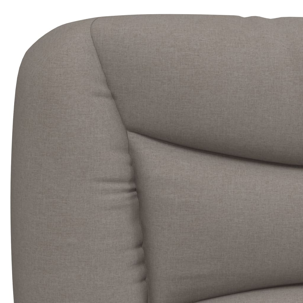 Hoofdbordkussen "Hvar" 80 cm stof taupe is nu te koop bij PeponiXL, paradijselijk wonen!