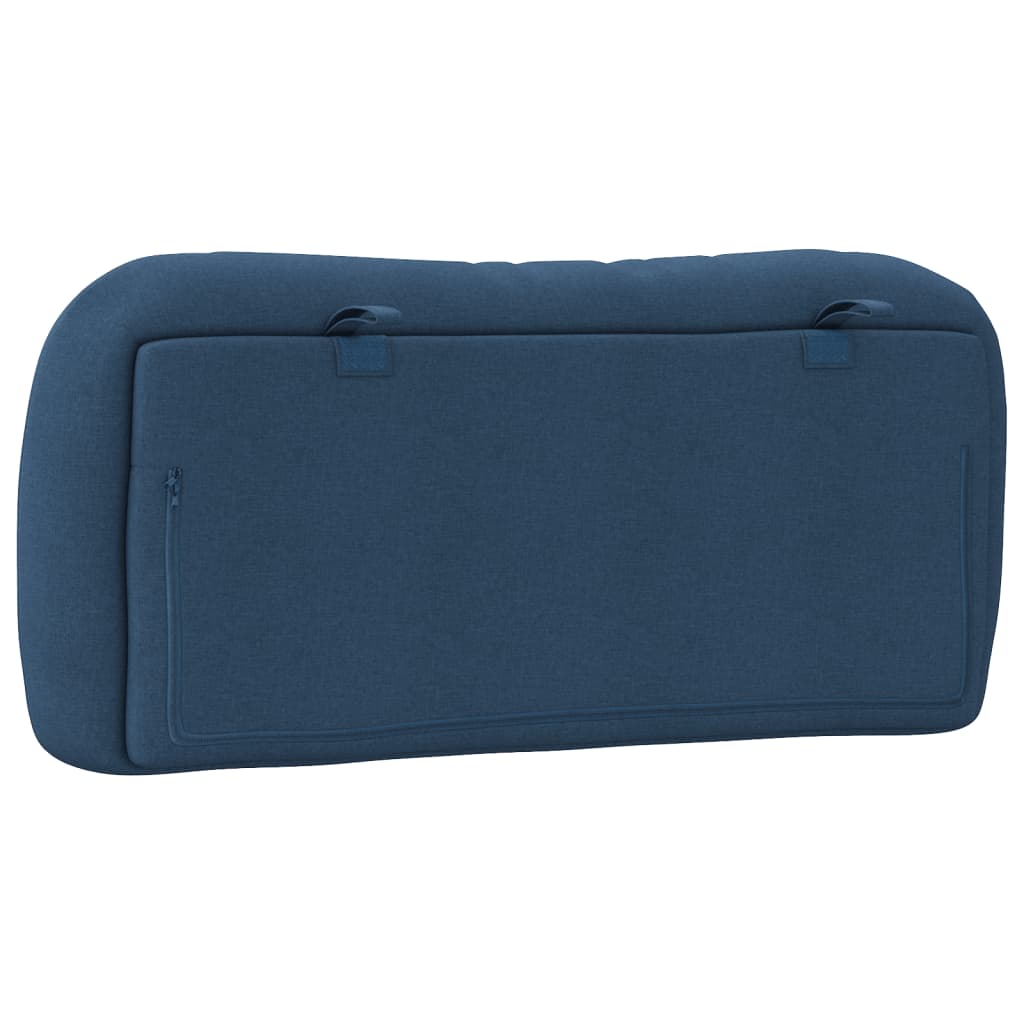 Hoofdbordkussen "Hvar" 80 cm stof blauw is nu te koop bij PeponiXL, paradijselijk wonen!