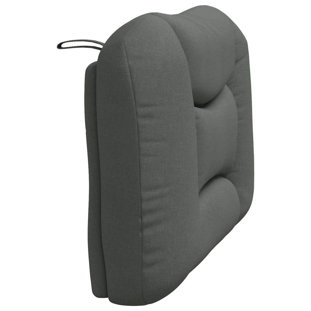 Hoofdbordkussen "Hvar" 90 cm stof donkergrijs is nu te koop bij PeponiXL, paradijselijk wonen!