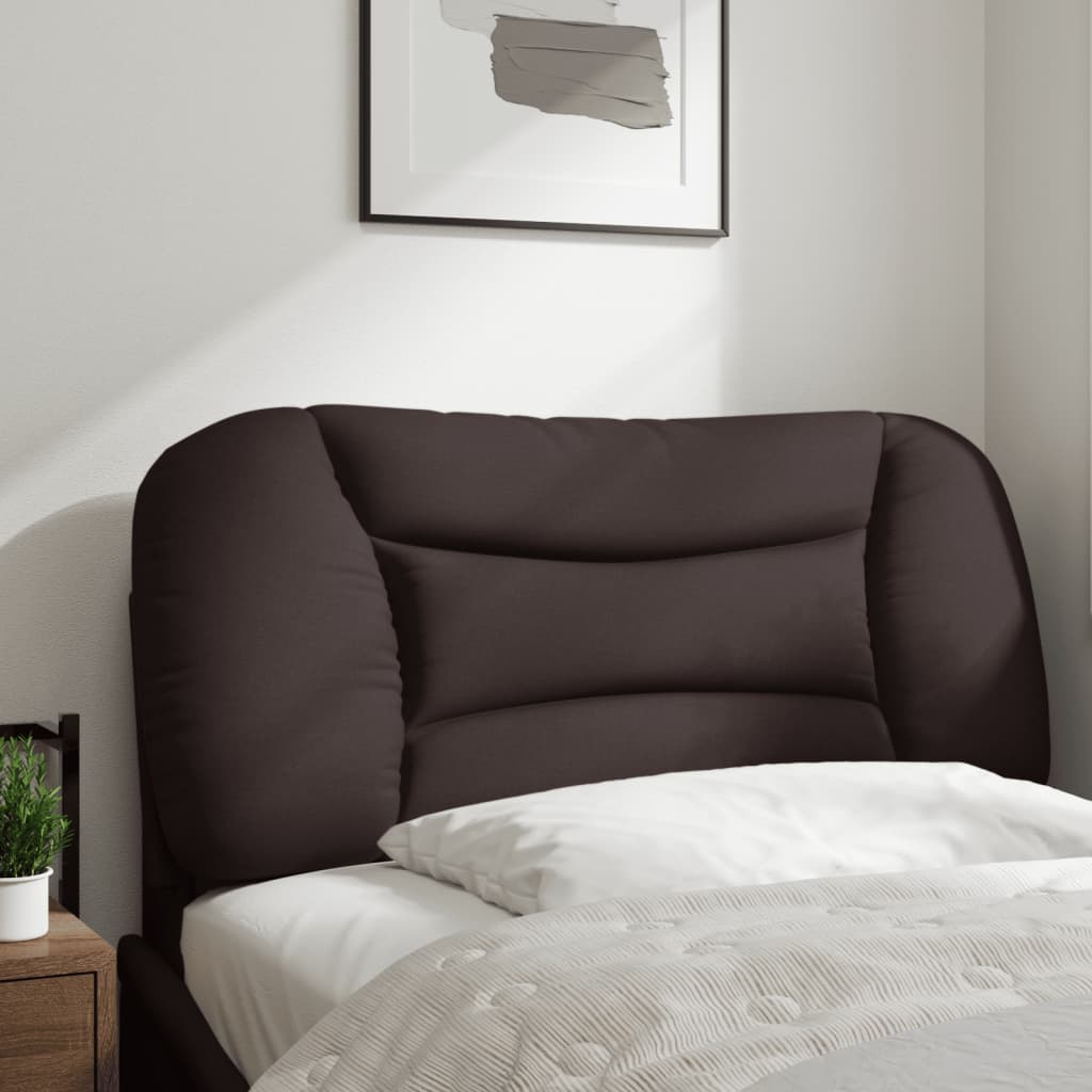 Hoofdbordkussen "Hvar" 90 cm stof donkerbruin is nu te koop bij PeponiXL, paradijselijk wonen!