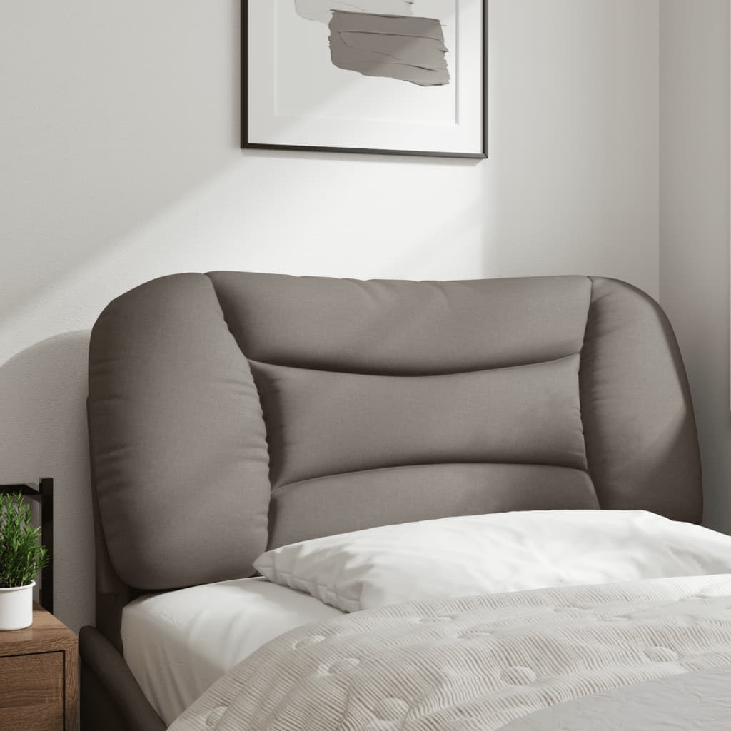 Hoofdbordkussen "Hvar" 90 cm stof taupe is nu te koop bij PeponiXL, paradijselijk wonen!