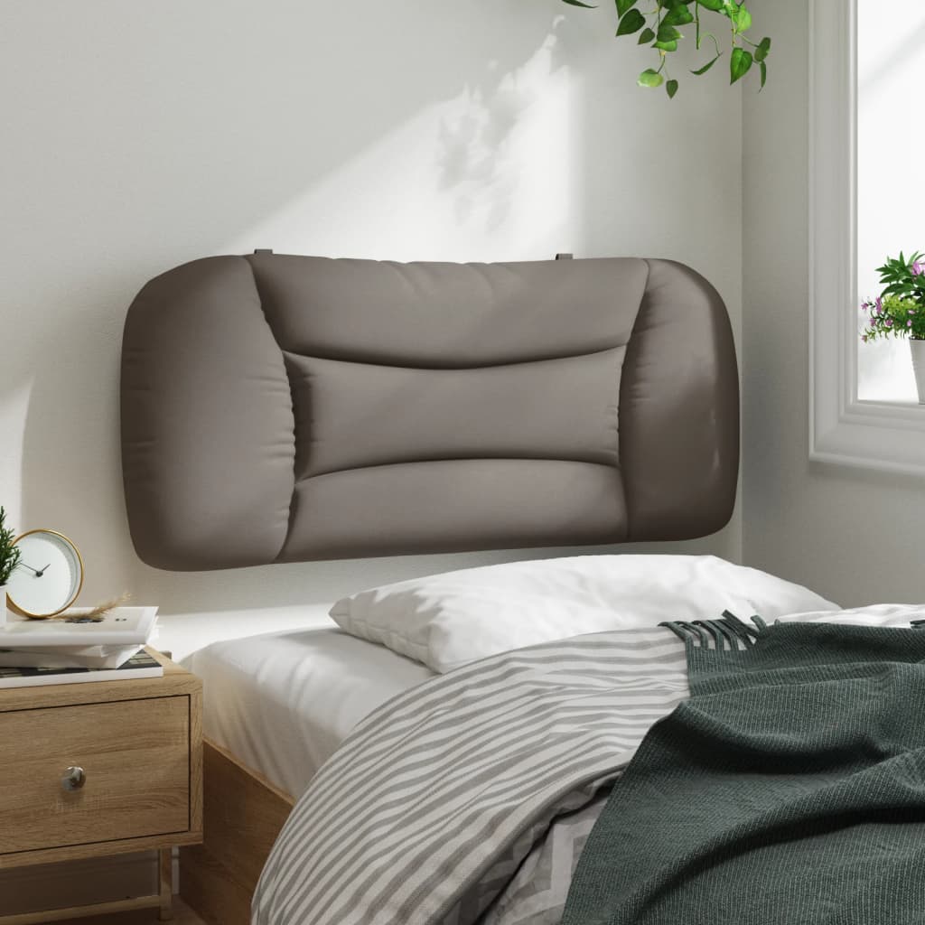 Hoofdbordkussen "Hvar" 90 cm stof taupe is nu te koop bij PeponiXL, paradijselijk wonen!