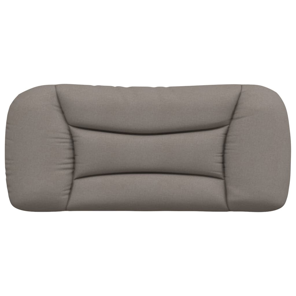 Hoofdbordkussen "Hvar" 90 cm stof taupe is nu te koop bij PeponiXL, paradijselijk wonen!