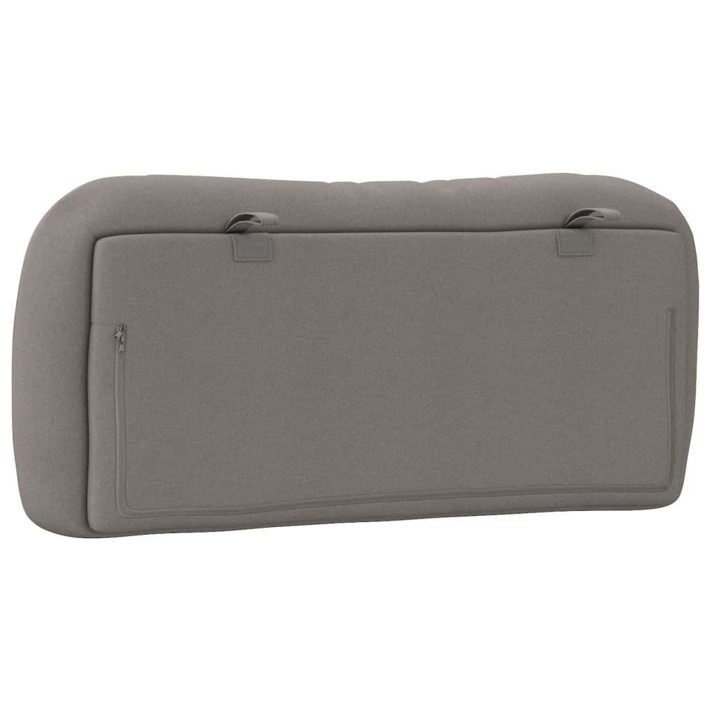 Hoofdbordkussen "Hvar" 90 cm stof taupe is nu te koop bij PeponiXL, paradijselijk wonen!