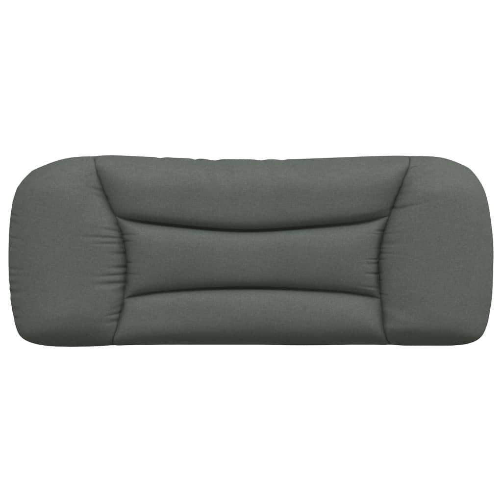 Hoofdbordkussen "Hvar" 100 cm stof donkergrijs is nu te koop bij PeponiXL, paradijselijk wonen!