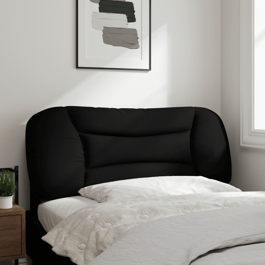 Hoofdbordkussen "Hvar" 100 cm stof zwart is nu te koop bij PeponiXL, paradijselijk wonen!