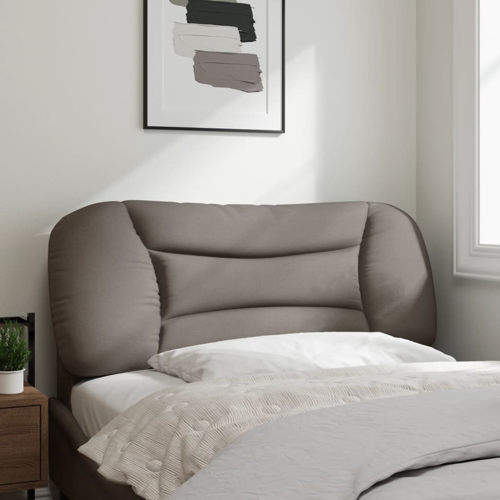 Hoofdbordkussen "Hvar" 100 cm stof taupe is nu te koop bij PeponiXL, paradijselijk wonen!