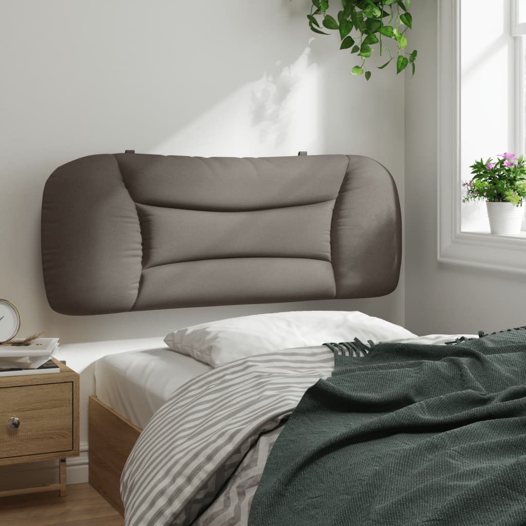 Hoofdbordkussen "Hvar" 100 cm stof taupe is nu te koop bij PeponiXL, paradijselijk wonen!