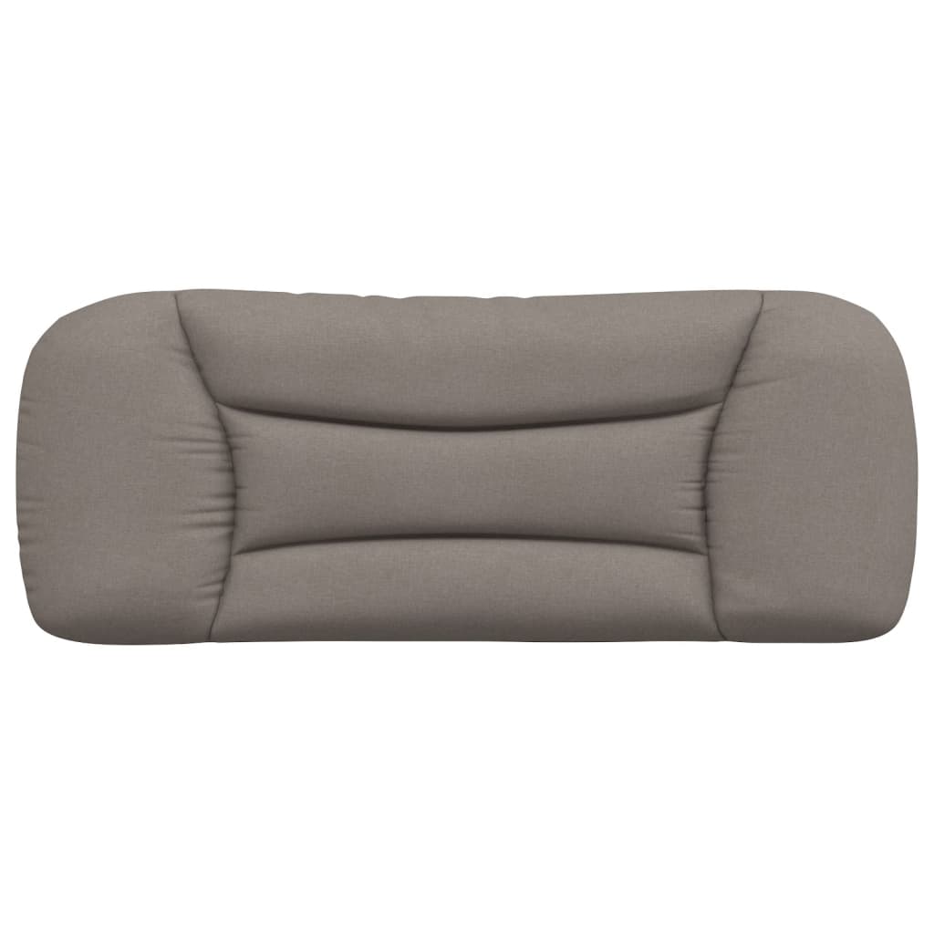 Hoofdbordkussen "Hvar" 100 cm stof taupe is nu te koop bij PeponiXL, paradijselijk wonen!