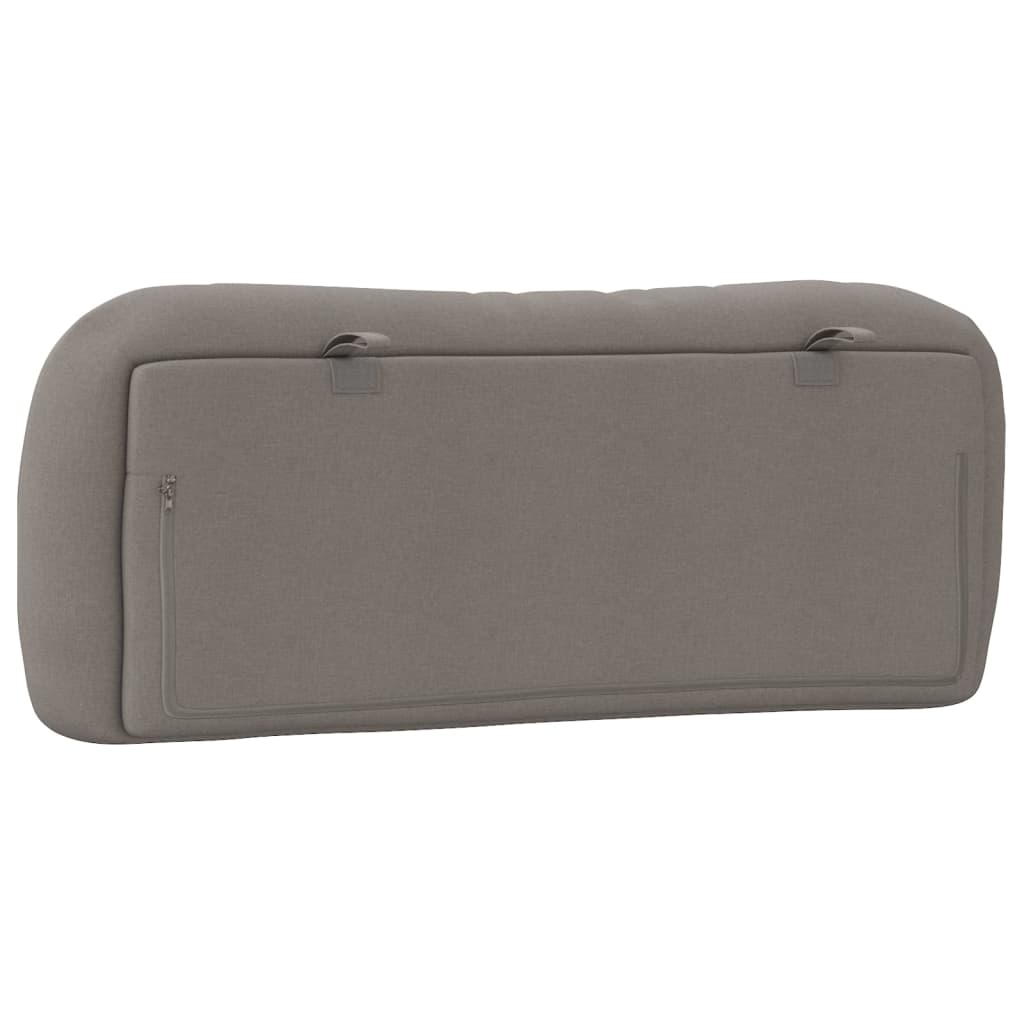 Hoofdbordkussen "Hvar" 100 cm stof taupe is nu te koop bij PeponiXL, paradijselijk wonen!