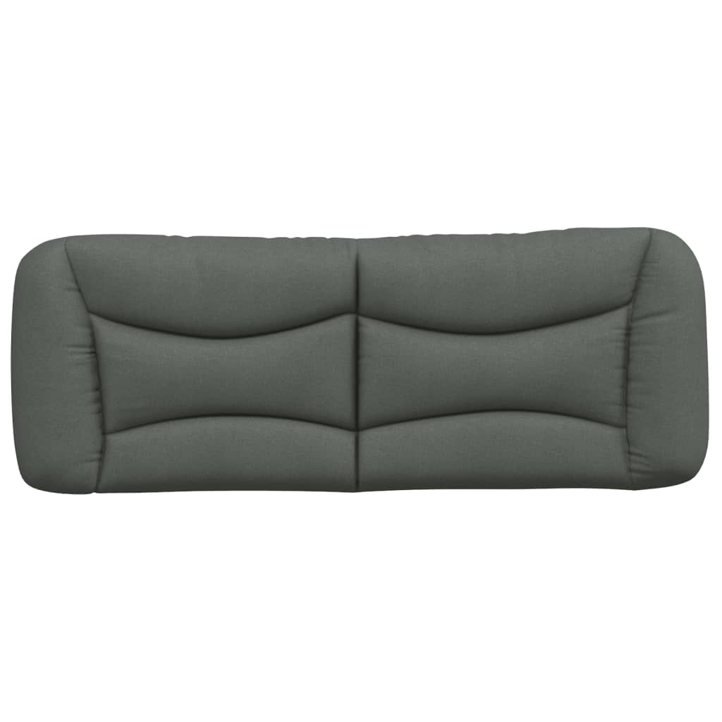Hoofdbordkussen "Hvar" 120 cm stof grijs is nu te koop bij PeponiXL, paradijselijk wonen!