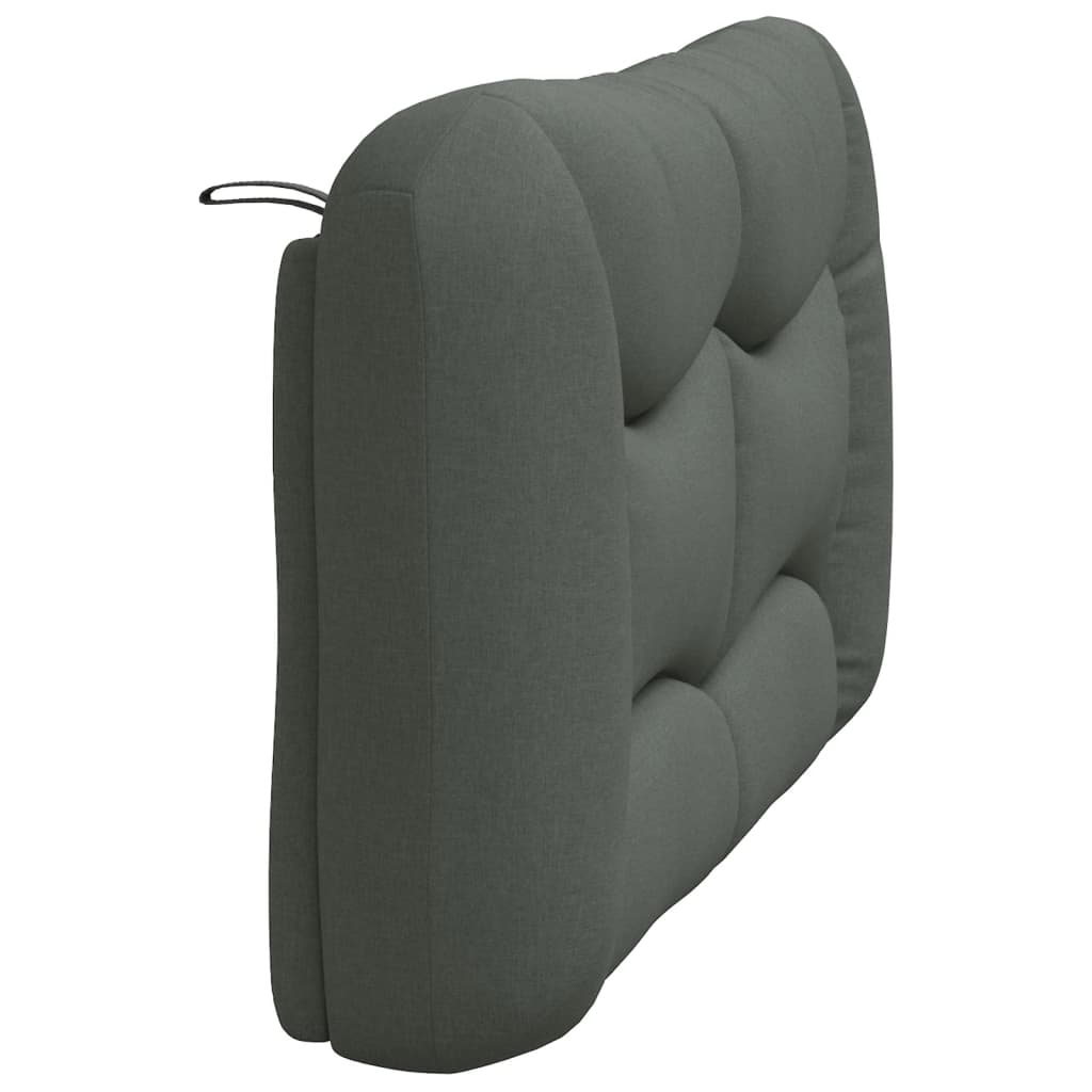 Hoofdbordkussen "Hvar" 120 cm stof grijs is nu te koop bij PeponiXL, paradijselijk wonen!