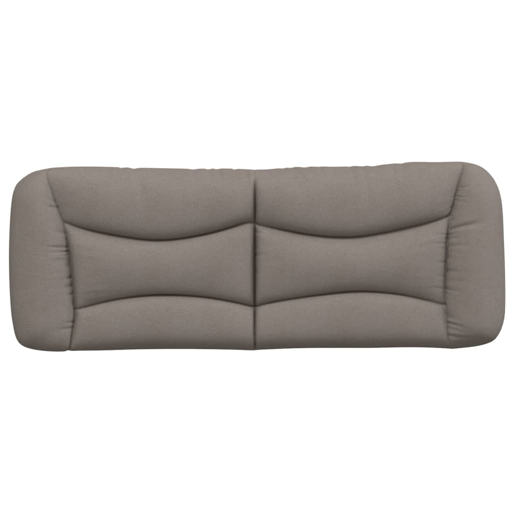 Hoofdbordkussen "Hvar" 120 cm stof taupe is nu te koop bij PeponiXL, paradijselijk wonen!