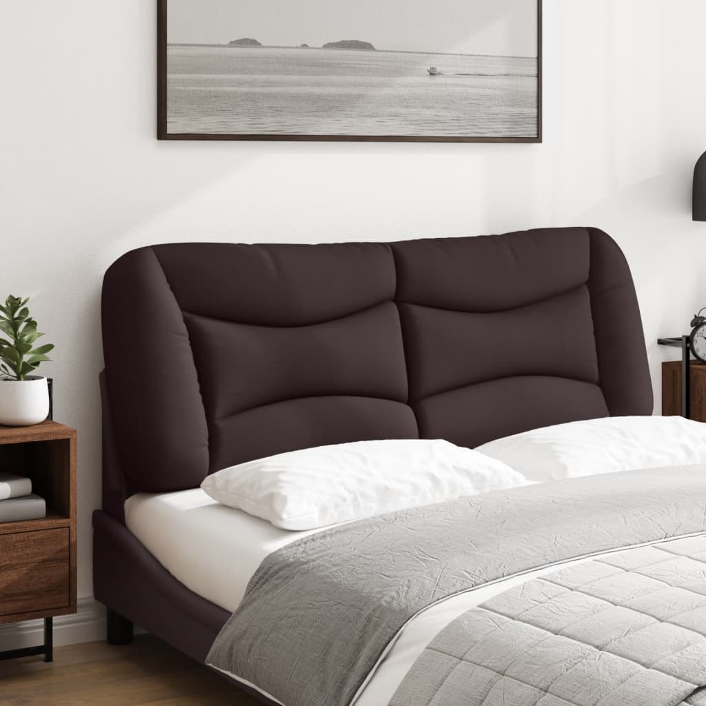 Hoofdbordkussen "Hvar" 140 cm stof donkerbruin is nu te koop bij PeponiXL, paradijselijk wonen!