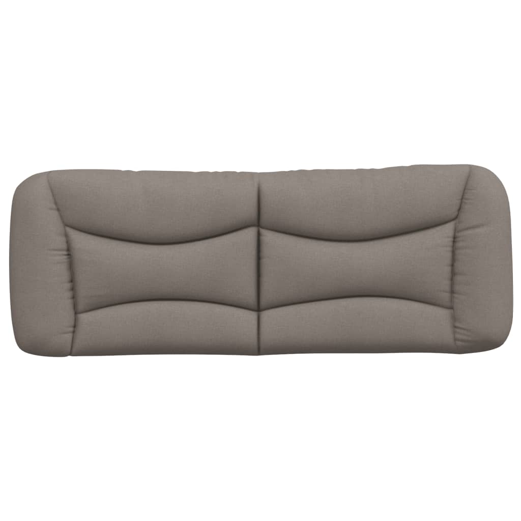 Hoofdbordkussen "Hvar" 140 cm stof taupe is nu te koop bij PeponiXL, paradijselijk wonen!