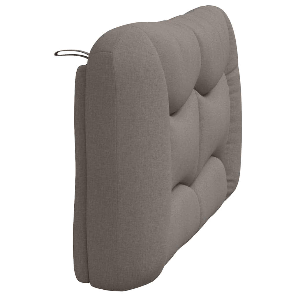 Hoofdbordkussen "Hvar" 140 cm stof taupe is nu te koop bij PeponiXL, paradijselijk wonen!