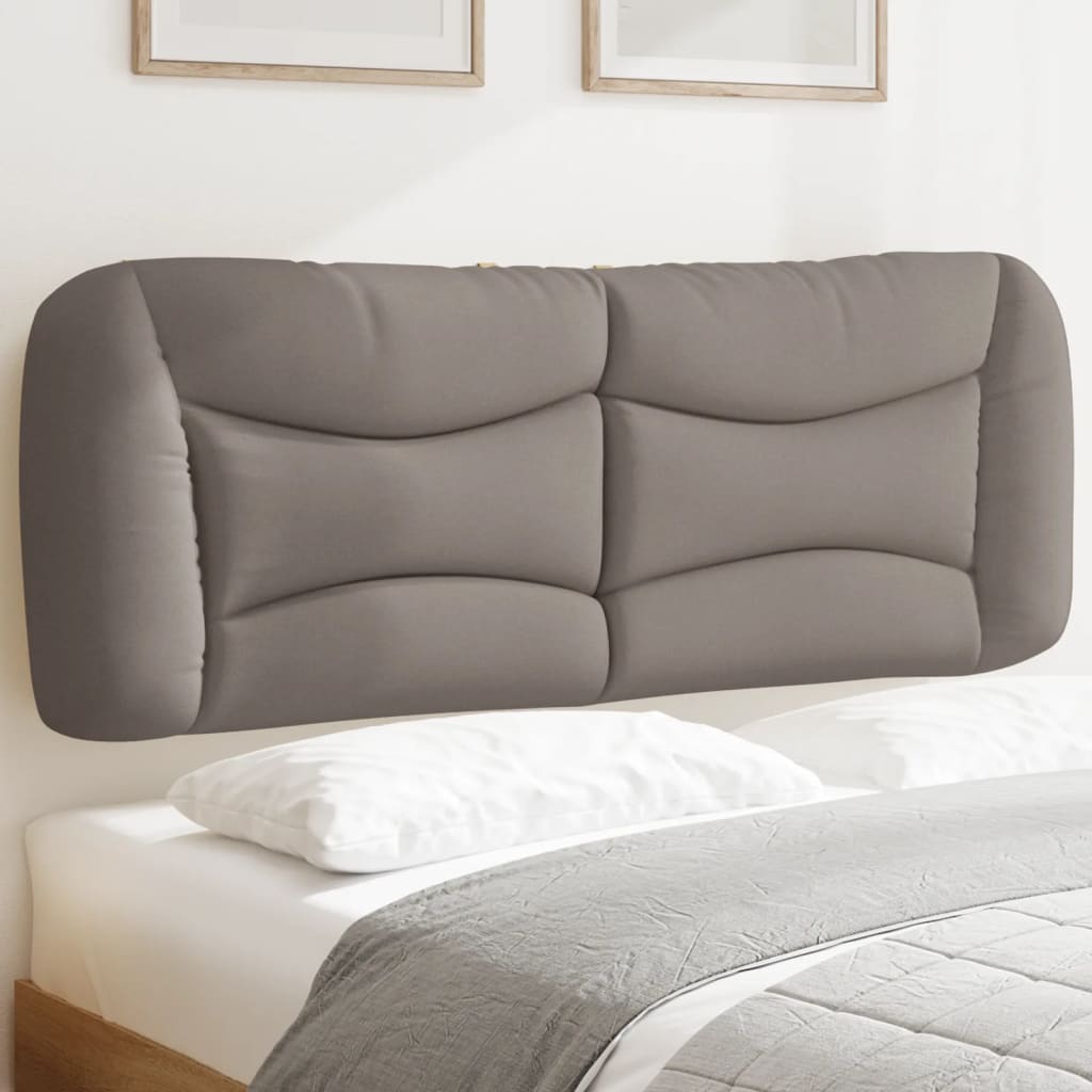 Hoofdbordkussen "Hvar" 140 cm stof taupe is nu te koop bij PeponiXL, paradijselijk wonen!