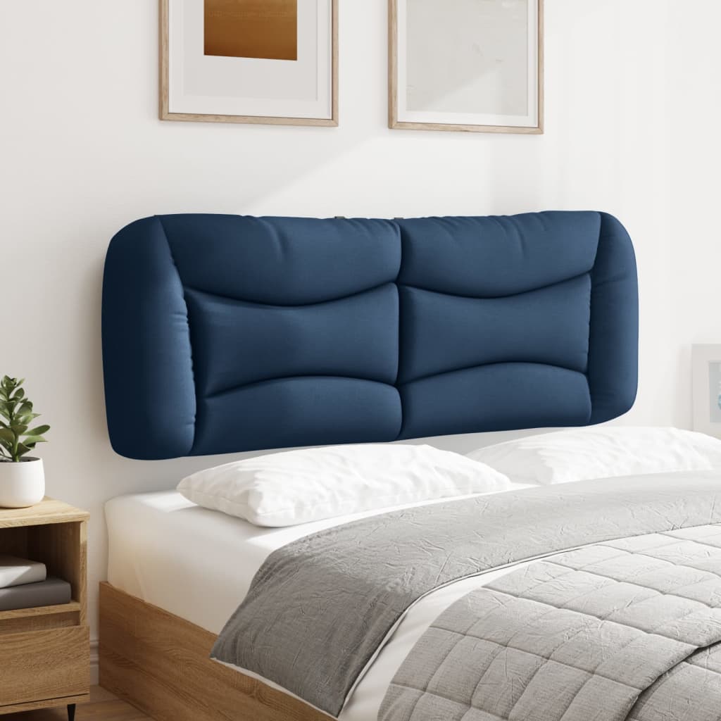 Hoofdbordkussen "Hvar" 140 cm stof blauw is nu te koop bij PeponiXL, paradijselijk wonen!