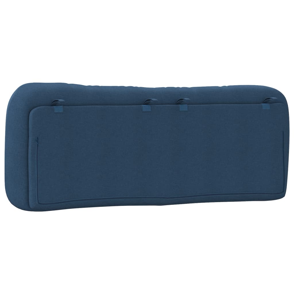 Hoofdbordkussen "Hvar" 140 cm stof blauw is nu te koop bij PeponiXL, paradijselijk wonen!