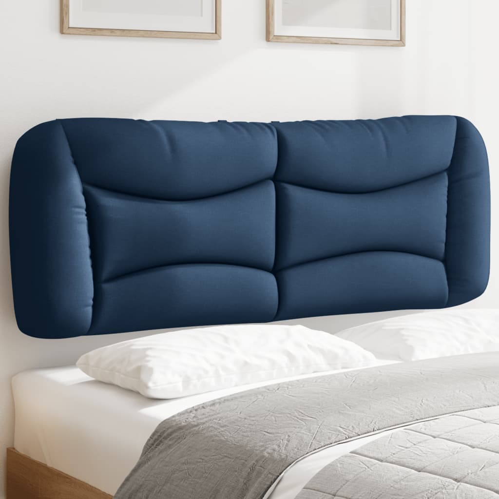 Hoofdbordkussen "Hvar" 140 cm stof blauw is nu te koop bij PeponiXL, paradijselijk wonen!