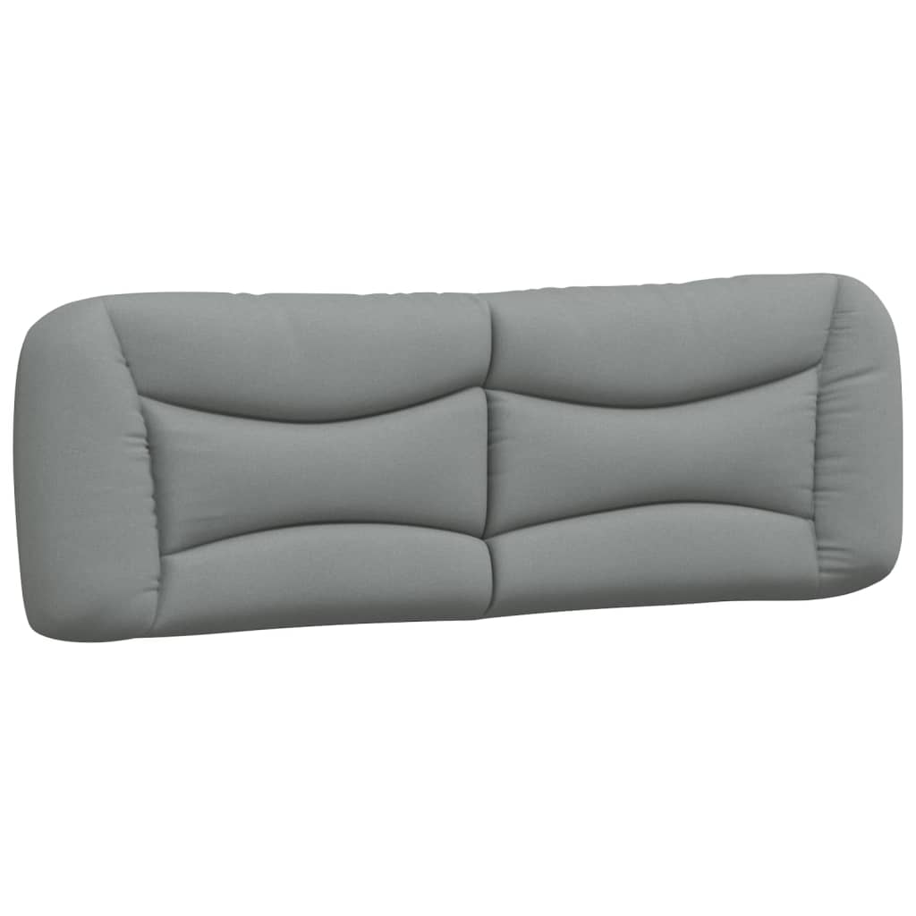 Hoofdbordkussen "Hvar" 160 cm stof lichtgrijs is nu te koop bij PeponiXL, paradijselijk wonen!