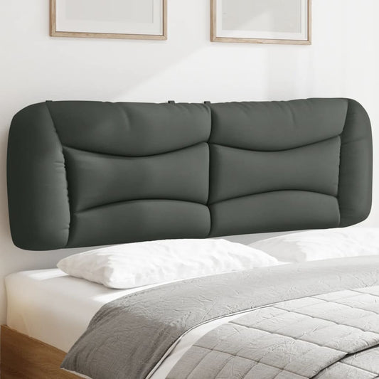 Hoofdbordkussen "Hvar" 160 cm stof donkergrijs is nu te koop bij PeponiXL, paradijselijk wonen!