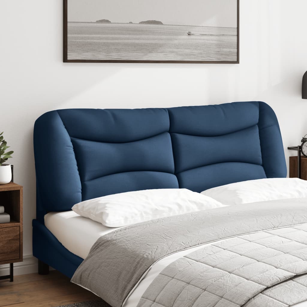 Hoofdbordkussen "Hvar" 160 cm stof blauw is nu te koop bij PeponiXL, paradijselijk wonen!