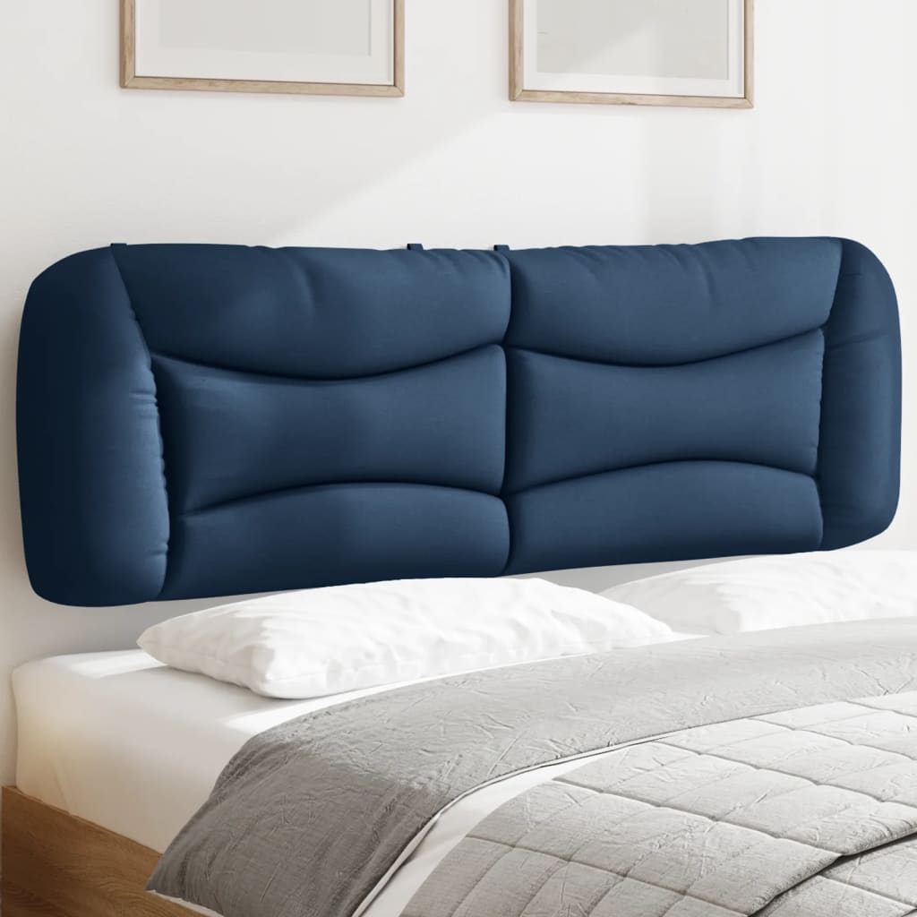 Hoofdbordkussen "Hvar" 160 cm stof blauw is nu te koop bij PeponiXL, paradijselijk wonen!