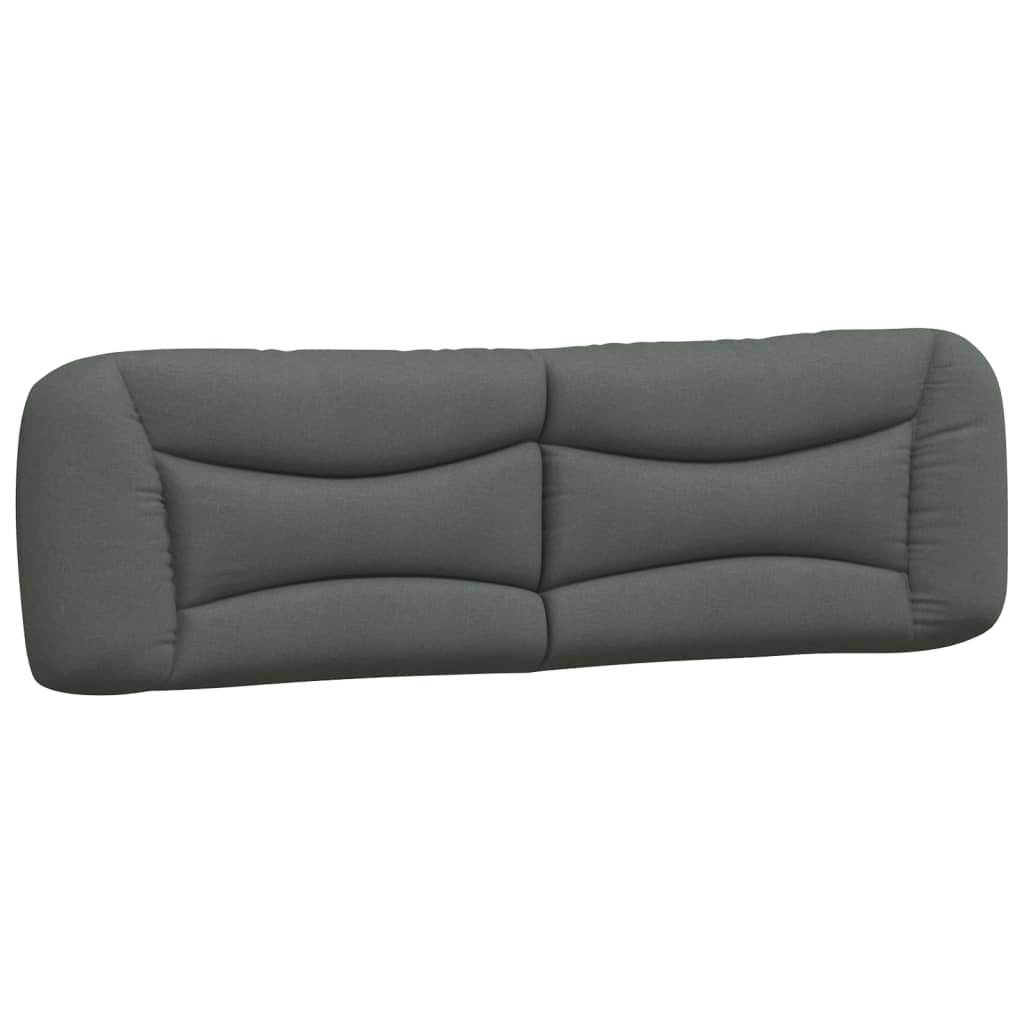 Hoofdbordkussen "Hvar" 180 cm stof donkergrijs is nu te koop bij PeponiXL, paradijselijk wonen!