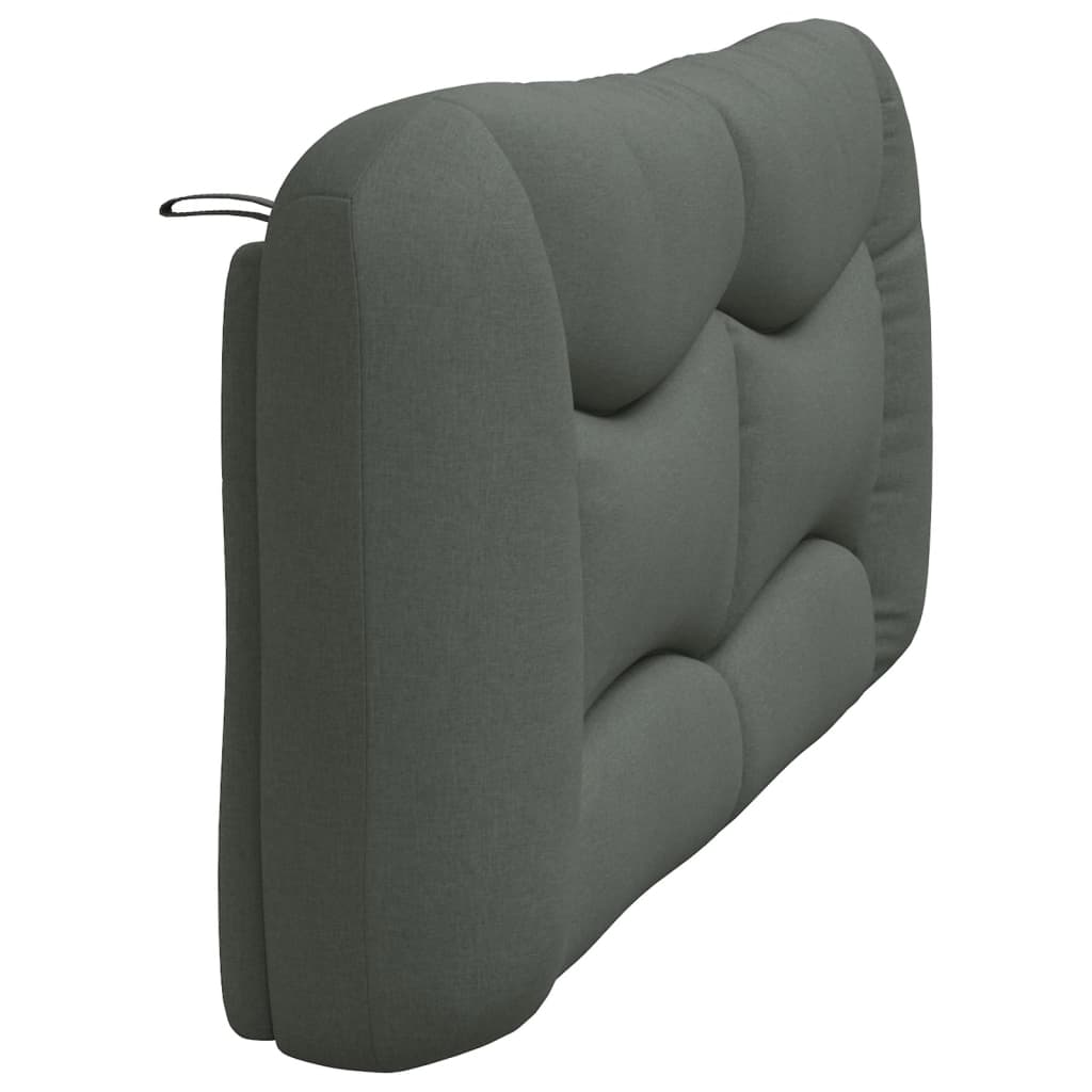 Hoofdbordkussen "Hvar" 180 cm stof donkergrijs is nu te koop bij PeponiXL, paradijselijk wonen!