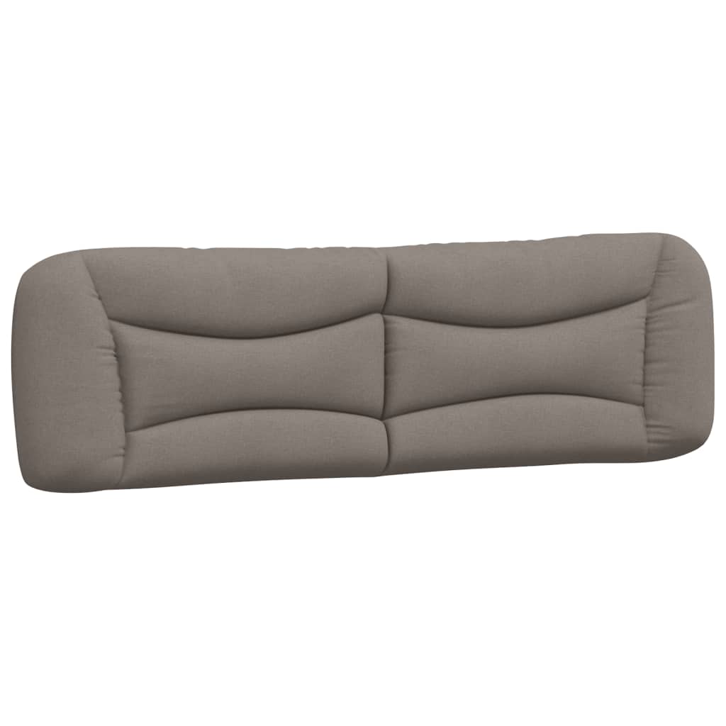 Hoofdbordkussen "Hvar" 180 cm stof taupe is nu te koop bij PeponiXL, paradijselijk wonen!