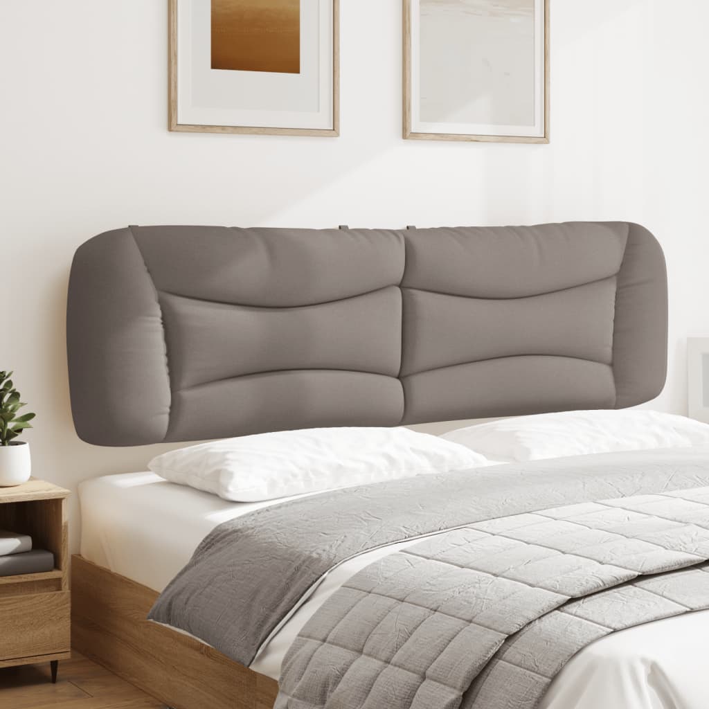 Hoofdbordkussen "Hvar" 180 cm stof taupe is nu te koop bij PeponiXL, paradijselijk wonen!