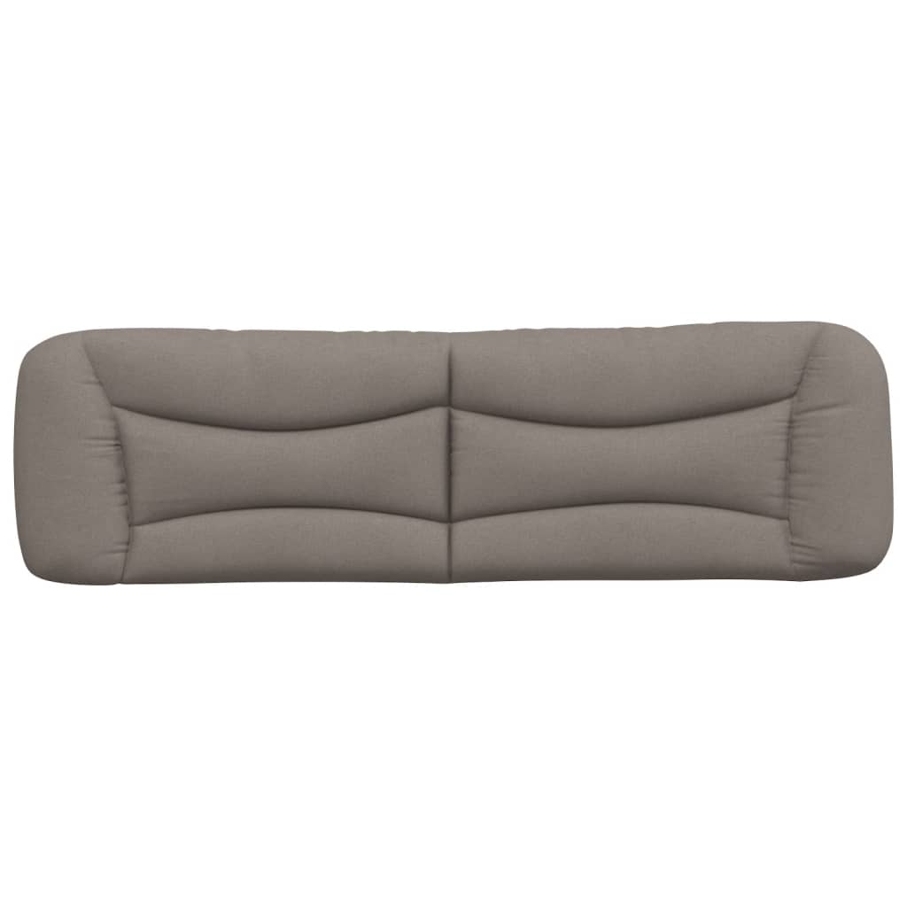 Hoofdbordkussen "Hvar" 180 cm stof taupe is nu te koop bij PeponiXL, paradijselijk wonen!