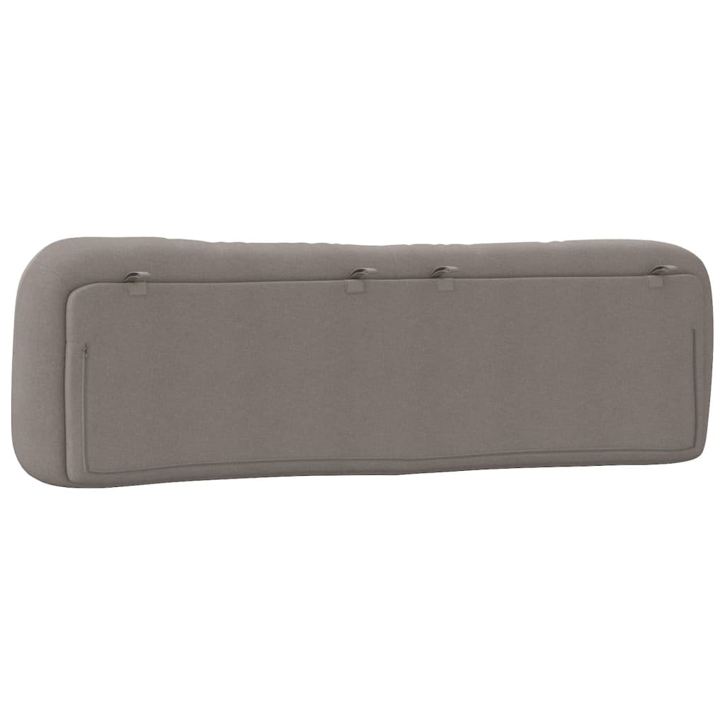 Hoofdbordkussen "Hvar" 180 cm stof taupe is nu te koop bij PeponiXL, paradijselijk wonen!