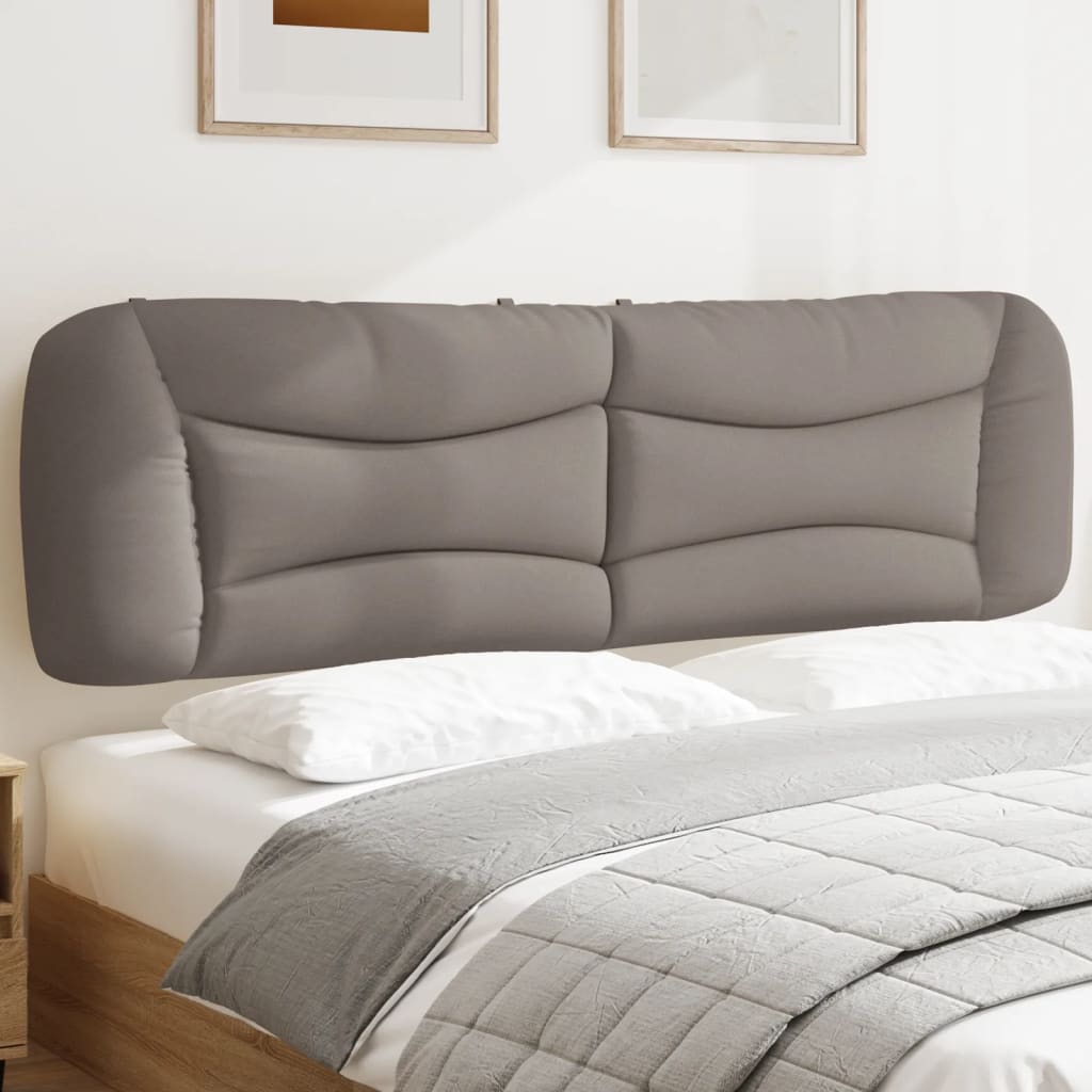 Hoofdbordkussen "Hvar" 180 cm stof taupe is nu te koop bij PeponiXL, paradijselijk wonen!