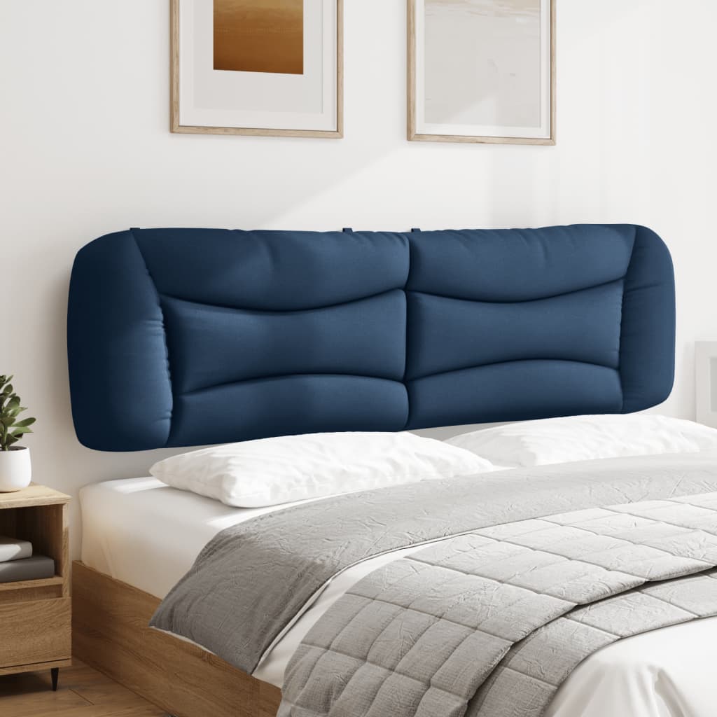 Hoofdbordkussen "Hvar" 180 cm stof blauw is nu te koop bij PeponiXL, paradijselijk wonen!