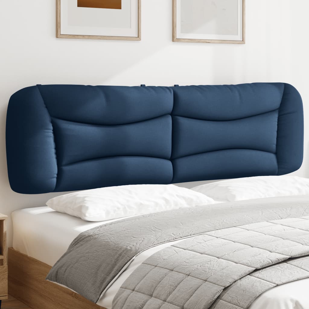 Hoofdbordkussen "Hvar" 180 cm stof blauw is nu te koop bij PeponiXL, paradijselijk wonen!