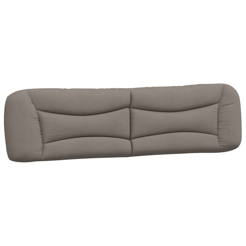 Hoofdbordkussen "Hvar" 200 cm stof taupe is nu te koop bij PeponiXL, paradijselijk wonen!